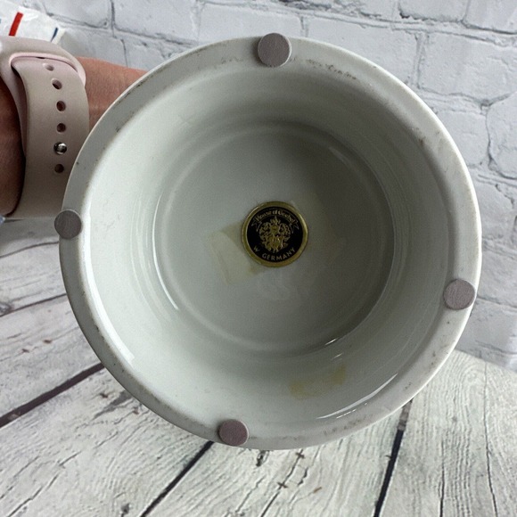 VTG House of Goebel Beer Stein Military Scene Horse Eagle Pewter Lid &Lithophane - Picture 10 of 16